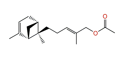 trans-alpha-Bergamotyl acetate